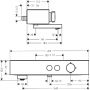 Hansgrohe ShowerTablet Select 24340140 bateria wannowo-prysznicowa ścienna termostatyczna zdj.2