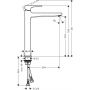 Hansgrohe Metropol 32512700 bateria umywalkowa stojąca biała zdj.2