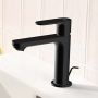 Hansgrohe Rebris S 72520670 bateria umywalkowa stojąca czarna zdj.4