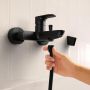 Hansgrohe Rebris S 72440670 bateria wannowo-prysznicowa ścienna czarna zdj.7