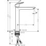 Hansgrohe Logis 71258000 bateria umywalkowa stojąca chrom zdj.2