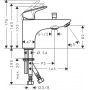 Hansgrohe Logis bateria wannowa stojąca czarny mat 71315670 zdj.2