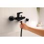 Hansgrohe Rebris S 72440670 bateria wannowo-prysznicowa ścienna czarna zdj.3