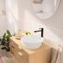 Hansgrohe Rebris S 72580670 bateria umywalkowa stojąca czarna zdj.3