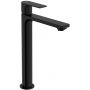Hansgrohe Rebris E 72591670 bateria umywalkowa stojąca czarna zdj.1