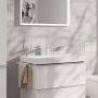 Hansgrohe Tecturis E 73002700 bateria umywalkowa stojąca biała zdj.3