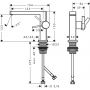 Hansgrohe Tecturis E 73021000 bateria umywalkowa stojąca chrom zdj.2
