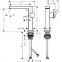 Hansgrohe Tecturis E 73041000 bateria umywalkowa stojąca chrom zdj.2