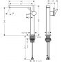 Hansgrohe Tecturis E 73070140 bateria umywalkowa stojąca zdj.2