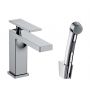 Hansgrohe Tecturis E 73210000 bateria umywalkowa ze słuchawką typu bidetta stojąca chrom zdj.1