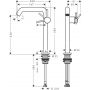 Hansgrohe Tecturis S 73372140 bateria umywalkowa stojąca zdj.2