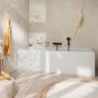 Hansgrohe Tecturis S 73422670 bateria wannowo-prysznicowa ścienna czarna zdj.3