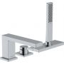 Hansgrohe Tecturis E 73443000 bateria wannowo-prysznicowa nawannowa chrom zdj.1