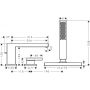 Hansgrohe Tecturis E 73443670 bateria wannowo-prysznicowa nawannowa czarna zdj.2