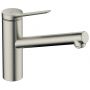 Hansgrohe Zesis M33 74806800 bateria kuchenna stojąca stal zdj.1