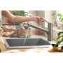 Hansgrohe Zesis M33 74820800 bateria kuchenna stojąca stal zdj.3