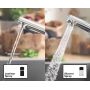 Hansgrohe Zesis M33 74822000 bateria kuchenna stojąca chrom zdj.8