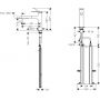 Hansgrohe Zesis M33 74823000 bateria kuchenna stojąca chrom zdj.2