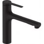 Hansgrohe Zesis M33 74823670 bateria kuchenna stojąca czarna zdj.1