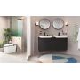 Hansgrohe Vivenis 75023670 bateria umywalkowa stojąca czarna zdj.4