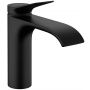Hansgrohe Vivenis 75024670 bateria umywalkowa stojąca czarna zdj.1