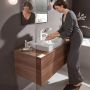 Hansgrohe Vivenis 75024700 bateria umywalkowa stojąca biała zdj.3