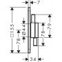 Hansgrohe DuoTurn Q 75614700 bateria prysznicowa podtynkowa biała zdj.2
