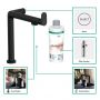 Hansgrohe Aqittura M91 76802670 bateria kuchenna z filtrem stojąca czarna zdj.3