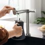 Hansgrohe Aqittura M91 76802800 bateria kuchenna z filtrem stojąca stal zdj.8