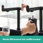 Hansgrohe Aqittura M91 76804670 bateria do filtra wody stojąca czarna zdj.10