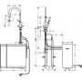 Hansgrohe Aqittura M91 76836000 bateria kuchenna z filtrem stojąca chrom zdj.2