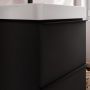 Hansgrohe Xelu Q 54020670 szafka 48x49.5x60.5 cm podumywalkowa wisząca czarna zdj.4