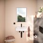 Hansgrohe Xarita Lite Q 54961670 lustro 50x70 cm prostokątne z oświetleniem czarny zdj.4