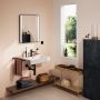 Hansgrohe Xarita Lite Q 54962670 lustro 60x70 cm prostokątne z oświetleniem czarny zdj.3