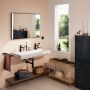 Hansgrohe Xarita Lite Q 54964670 lustro 100x70 cm prostokątne z oświetleniem czarny zdj.4