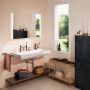 Hansgrohe Xarita Lite Q 54964700 lustro 100x70 cm prostokątne z oświetleniem biały zdj.3