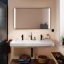 Hansgrohe Xarita Lite Q 54965670 lustro 120x70 cm prostokątne z oświetleniem czarny zdj.3