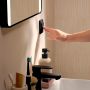 Hansgrohe Xarita Lite Q 54965670 lustro 120x70 cm prostokątne z oświetleniem czarny zdj.7