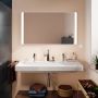 Hansgrohe Xarita Lite Q 54965700 lustro 120x70 cm prostokątne z oświetleniem biały zdj.4