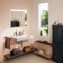 Hansgrohe Xarita Lite Q 54971700 lustro 80x70 cm prostokątne z oświetleniem biały zdj.3