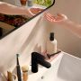 Hansgrohe Xarita Lite Q 54972670 lustro 100x70 cm prostokątne z oświetleniem czarny zdj.6
