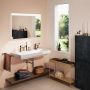 Hansgrohe Xarita Lite Q 54972700 lustro 100x70 cm prostokątne z oświetleniem biały zdj.3