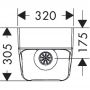 Hansgrohe EluPura Original Q 60127450 pisuar zdj.2