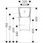 Hansgrohe EluPura Original Q 60127450 pisuar zdj.4