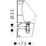 Hansgrohe EluPura Original S 62048450 pisuar zdj.4