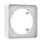 Hansgrohe ShowerSelect Comfort Q rozeta przedłużająca biały matowy 13618700 zdj.1