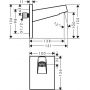 Hansgrohe Pulsify 24149140 ramię prysznica zdj.2