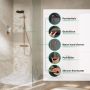 Hansgrohe Pulsify S Puro 24222140 zestaw prysznicowy ścienny termostatyczny z deszczownicą zdj.3