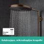 Hansgrohe Pulsify S Puro 24222140 zestaw prysznicowy ścienny termostatyczny z deszczownicą zdj.4