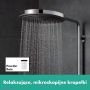 Hansgrohe Pulsify S 24236000 zestaw prysznicowy ścienny termostatyczny z deszczownicą chrom zdj.4